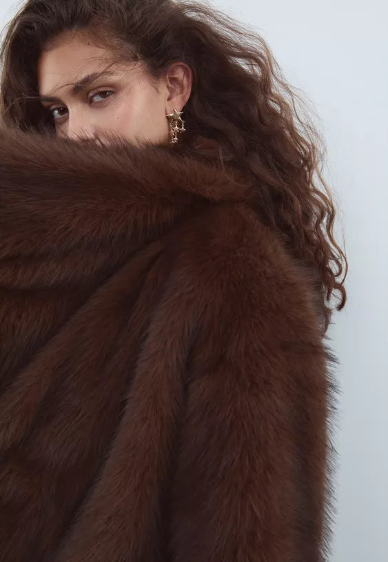 Casaco de Pelo Sintético Jessica