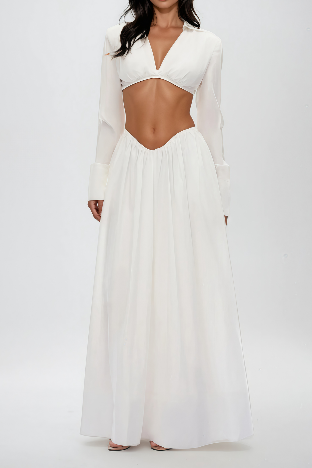 Conjunto Celeste Blanc
