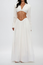 Conjunto Celeste Blanc
