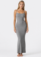 Vestido Longo Ajustado Luar da Brisa