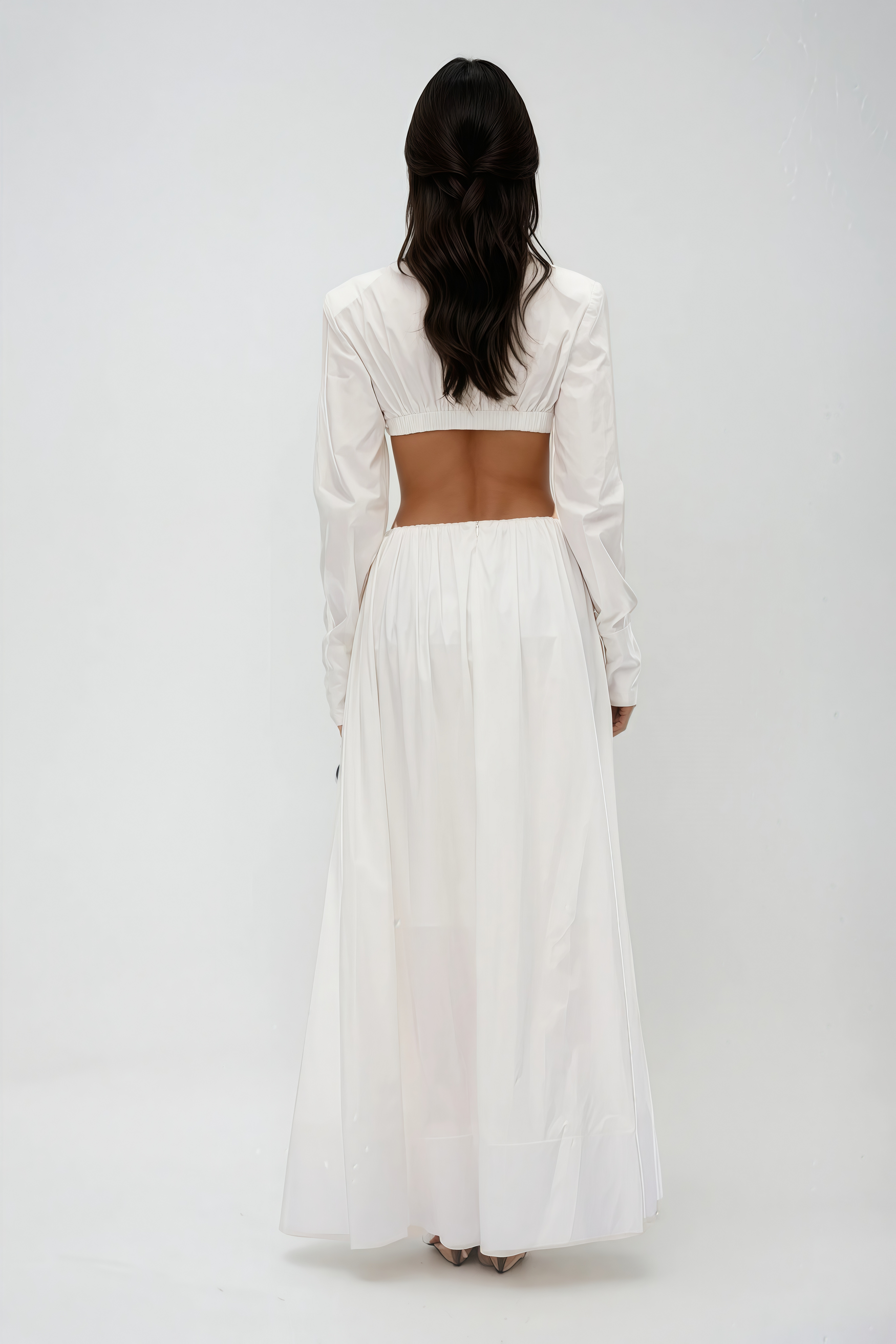 Conjunto Celeste Blanc