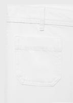 Calças ganga wide leg bolsos cintura alta - Pormenor do artigo 0