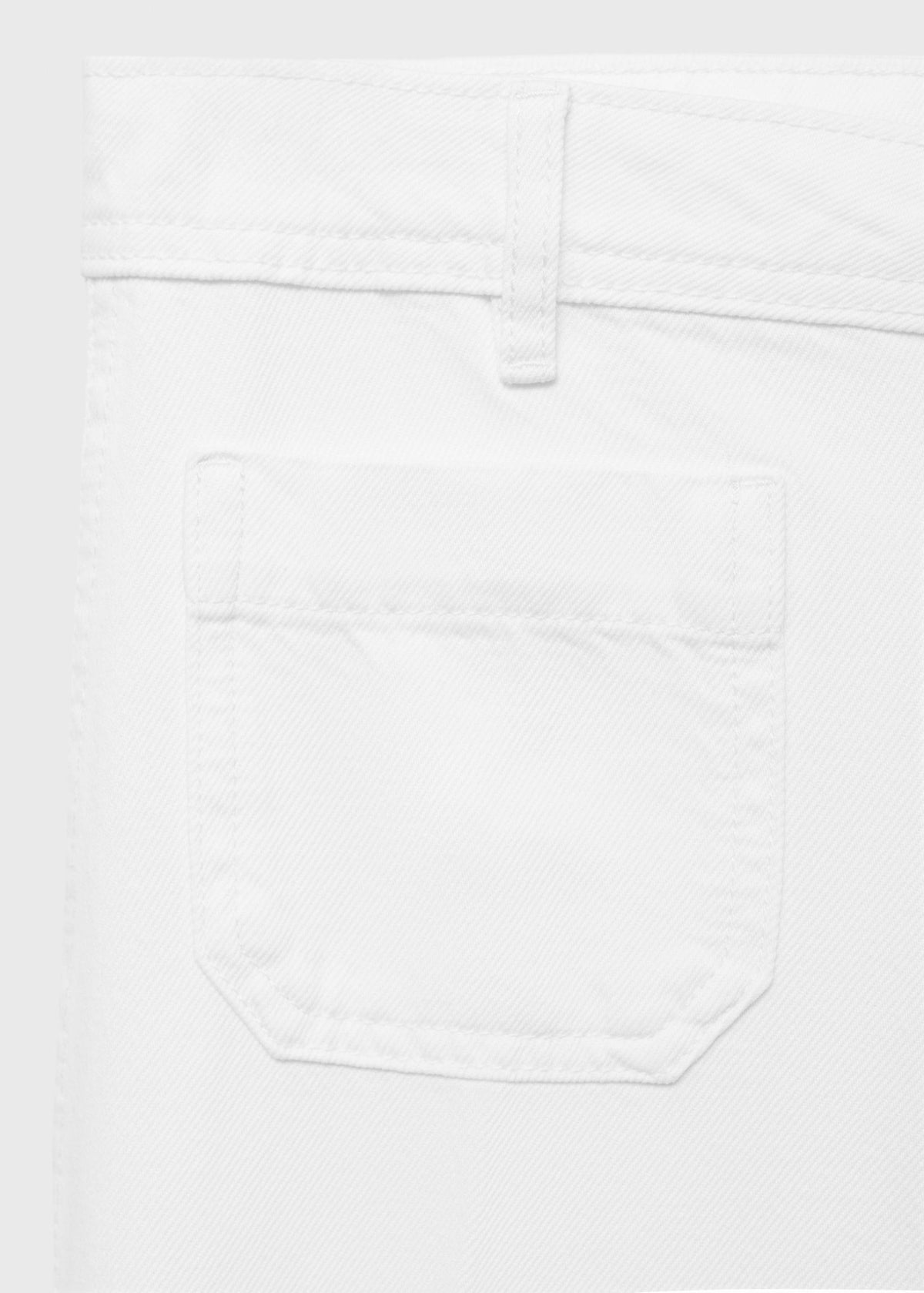 Calças ganga wide leg bolsos cintura alta - Pormenor do artigo 0