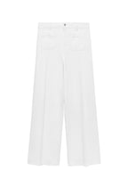 Calças ganga wide leg bolsos cintura alta - Pormenor do artigo 7