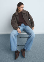 Jeans retos de cintura alta - Pormenor do artigo 2
