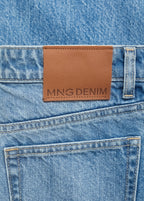 Jeans retos de cintura alta - Pormenor do artigo 0