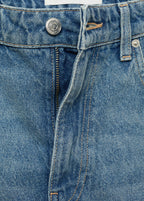 Jeans retos com cintura de altura média - Pormenor do artigo 8