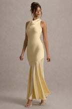 Vestido Longo Bordeaux Elegance