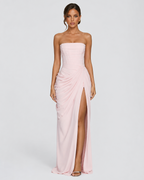 Vestido sem Alças Violeta da Brisa