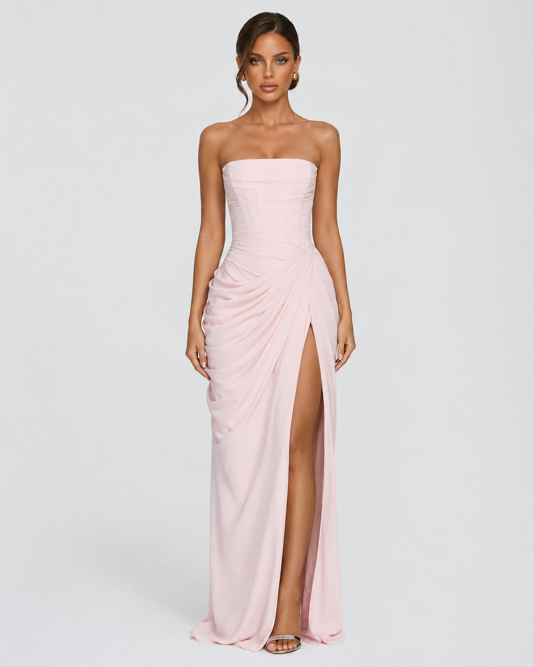 Vestido sem Alças Violeta da Brisa