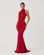 Vestido com Costas Abertas Primavera da Brisa