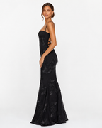 Vestido de Malha com Corpete Pétala da Brisa