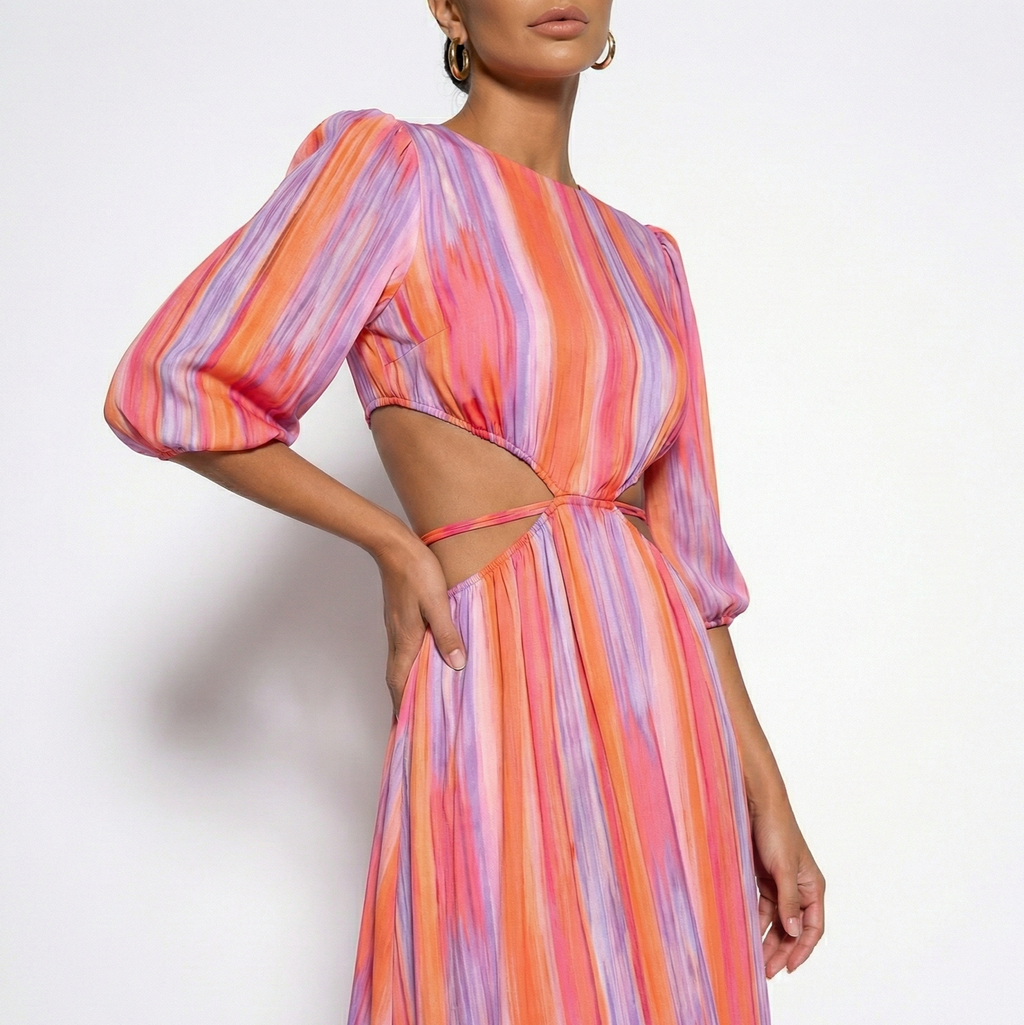 Vestido Longo Sunset Glow