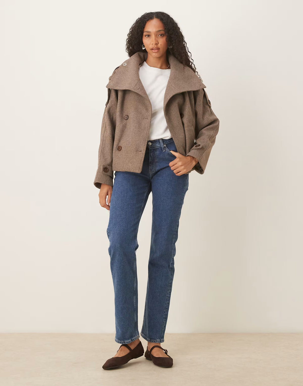 Gabardina Curta Camille