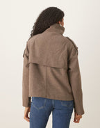Gabardina Curta Camille