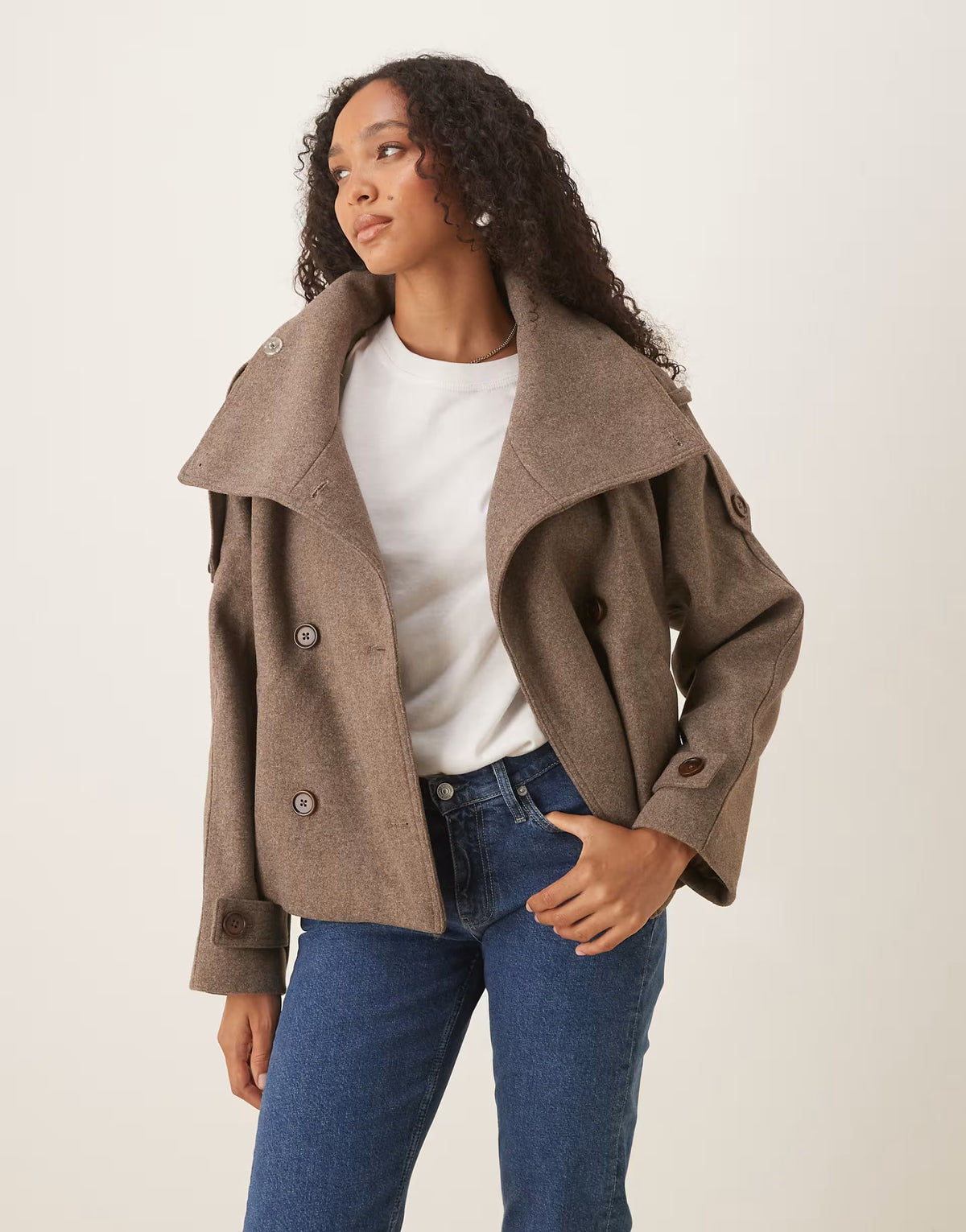Gabardina Curta Camille