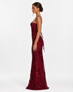 Vestido de Malha com Corpete Pétala da Brisa