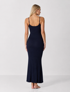 Vestido Longo Ajustado Luar da Brisa