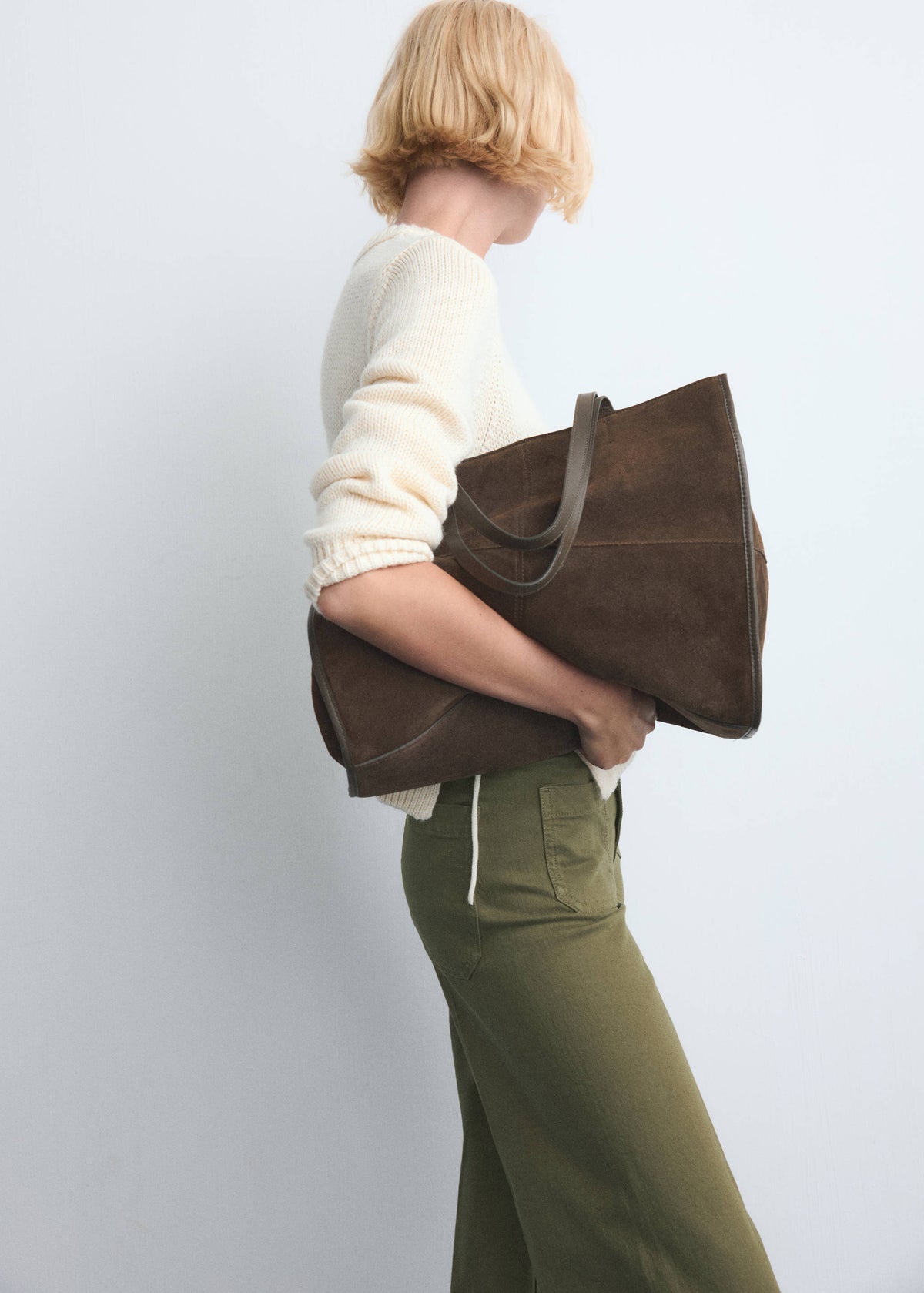 Calças de ganga wide leg com bolsos - Pormenor do artigo 2