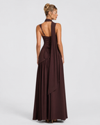 Vestido Longo com Corpete Brisa da Primavera