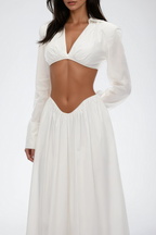 Conjunto Celeste Blanc