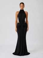 Vestido com Costas Abertas Primavera da Brisa