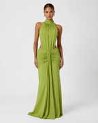 Vestido com Costas Abertas Primavera da Brisa