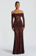 Vestido Encanto Bordeaux