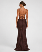 Vestido de Malha com Corpete Pétala da Brisa