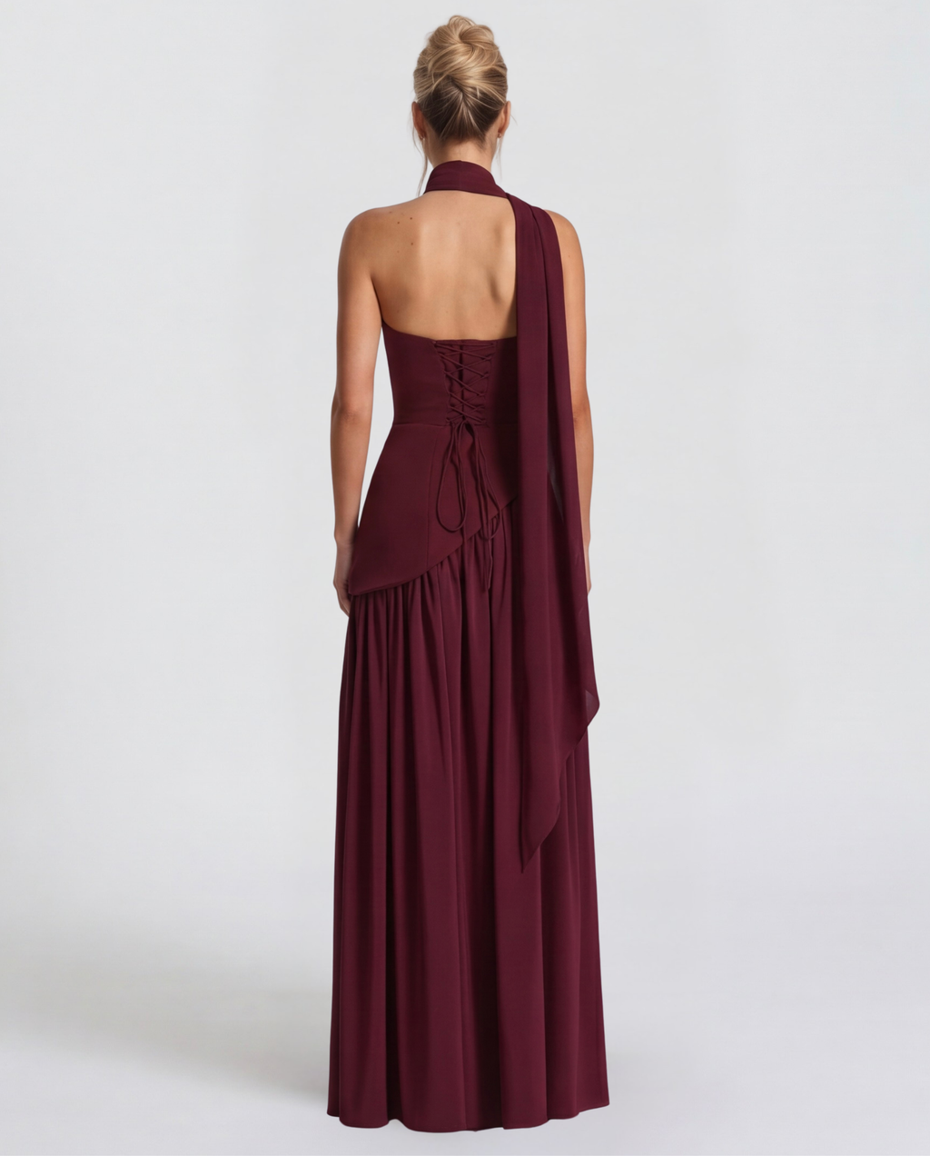 Vestido Longo sem Alças Primavera do Vale