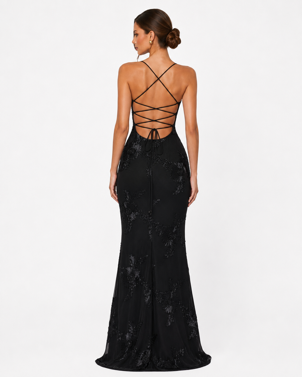 Vestido de Malha com Corpete Pétala da Brisa