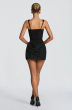 Vestido Mini Corset Draped