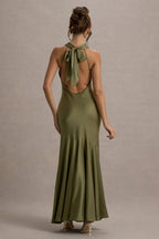 Vestido Longo Bordeaux Elegance