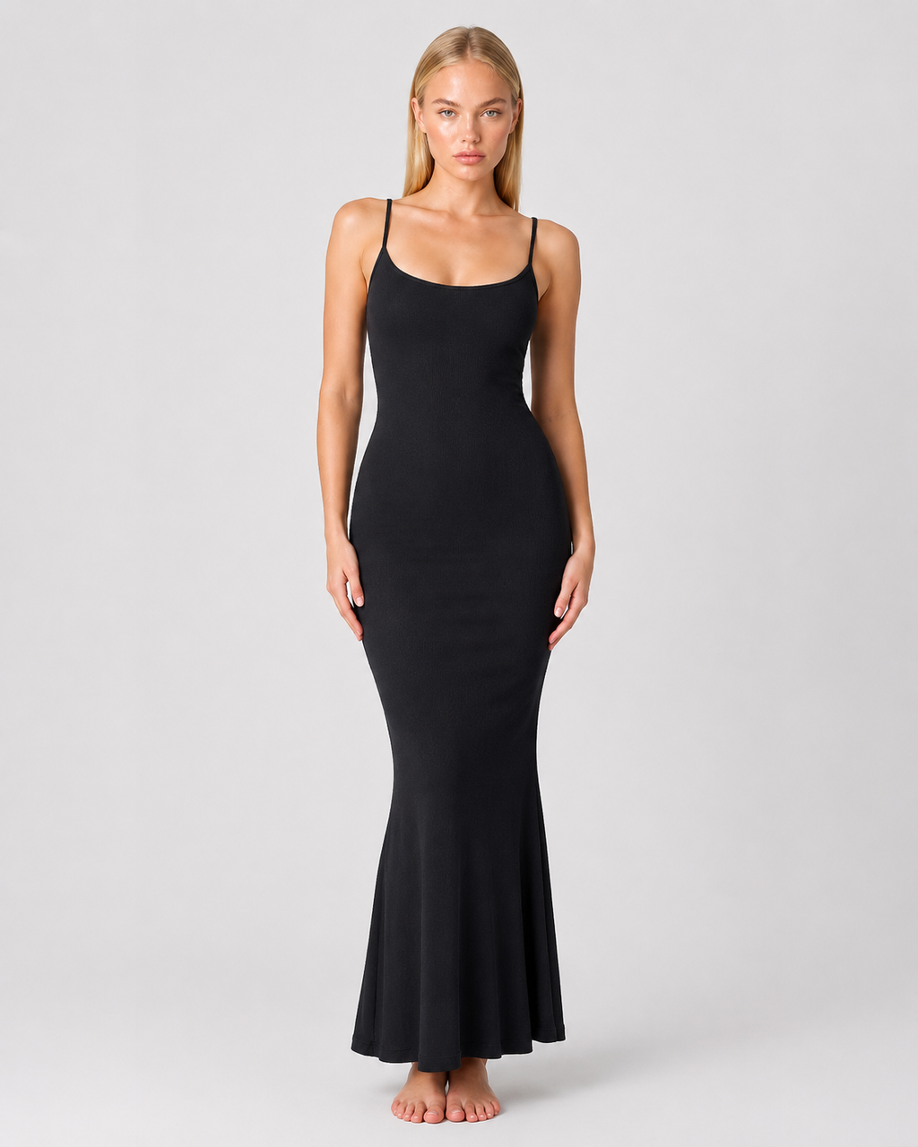 Vestido Longo Ajustado Luar da Brisa