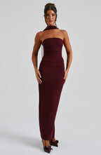 Vestido Bordeaux Élise