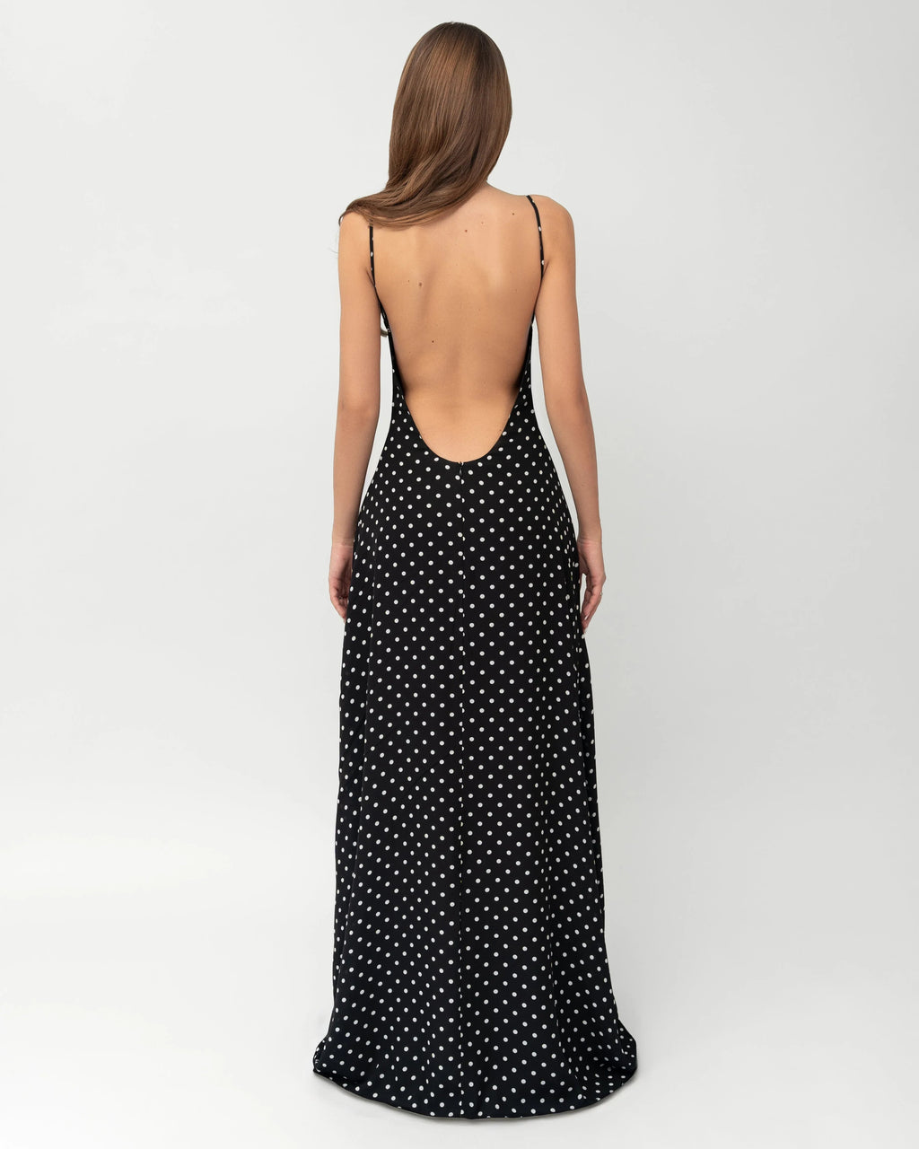 Vestido Longo com Costas Abertas Estrela da Primavera