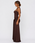 Vestido Longo com Alças ao Pescoço Brisa da Brisa