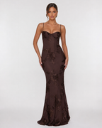 Vestido de Malha com Corpete Pétala da Brisa
