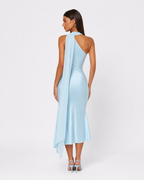 Vestido Midi em Cetim Seraphina