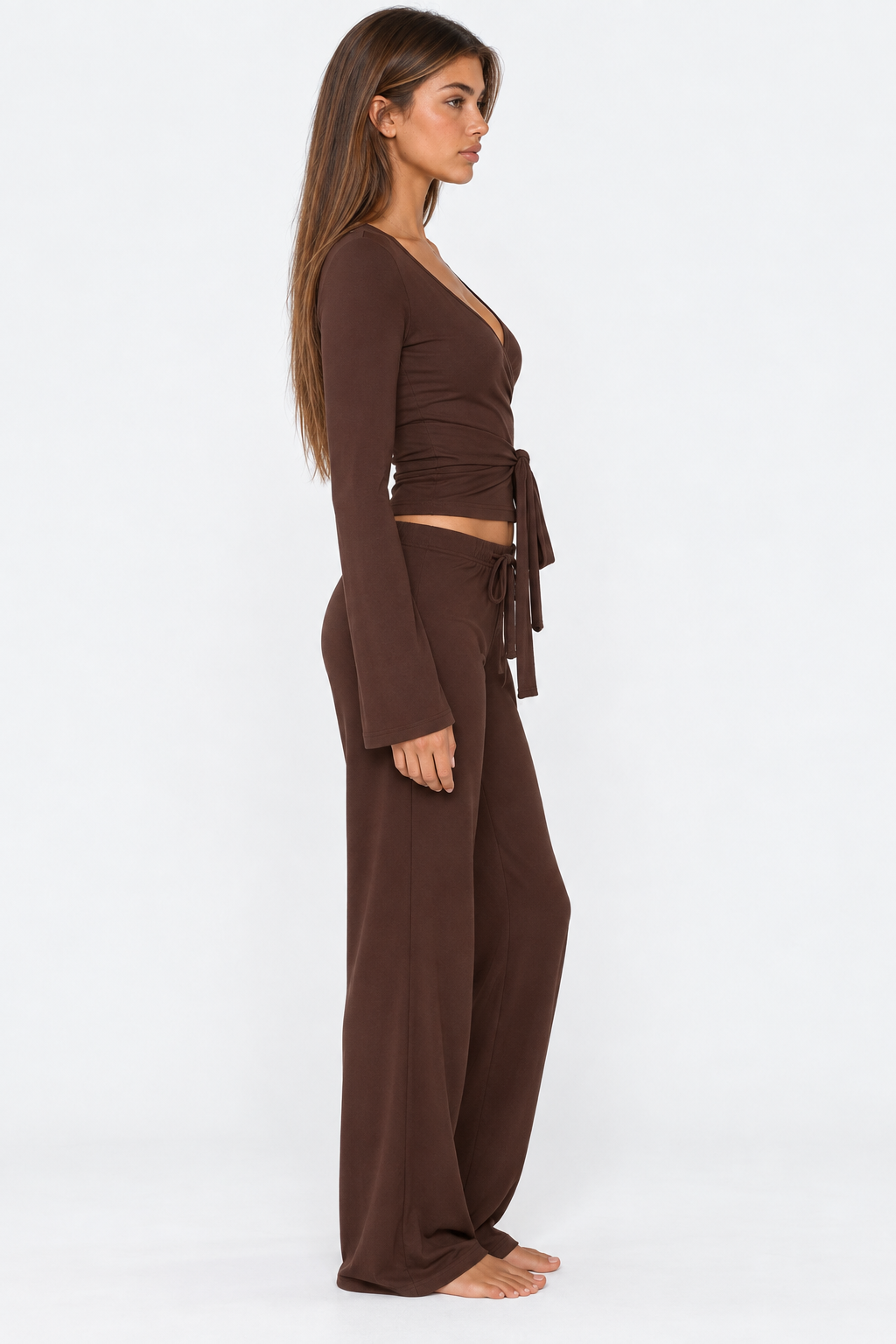 Conjunto de Manga Comprida Brisa da Riviera