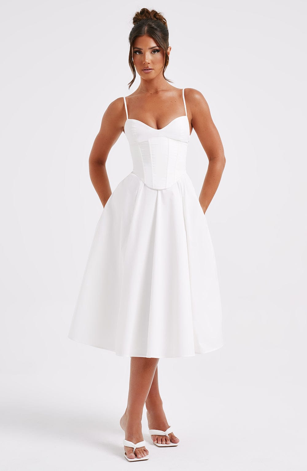 Vestido Amélia Bordeaux
