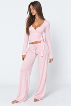 Conjunto de Manga Comprida Brisa da Riviera