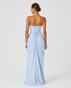 Vestido sem Alças Violeta da Brisa