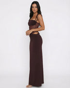 Vestido com Transparência em Renda