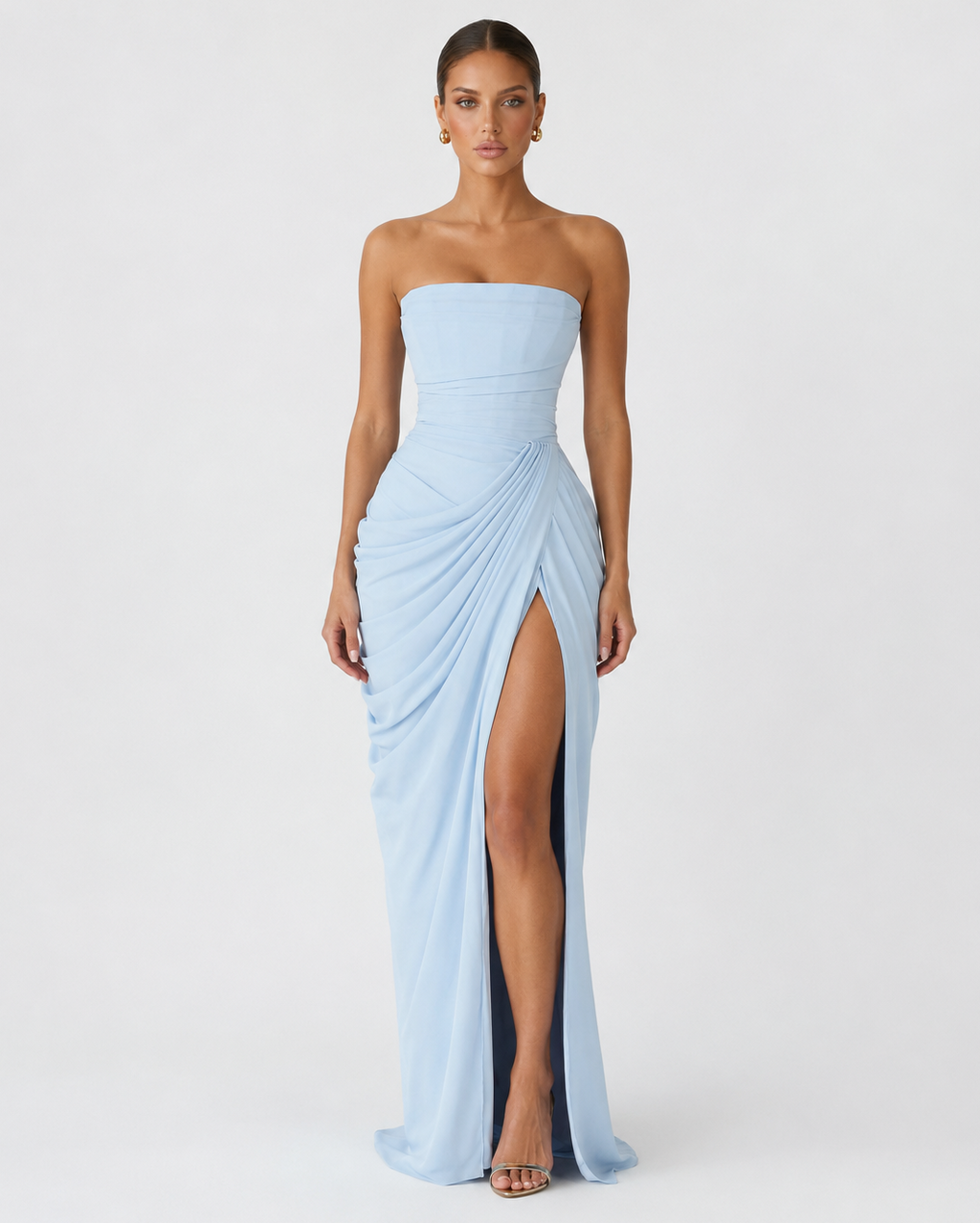 Vestido sem Alças Violeta da Brisa