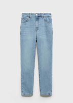 Calças de ganga Claudia slim fit e cropped - Artigo sem modelo