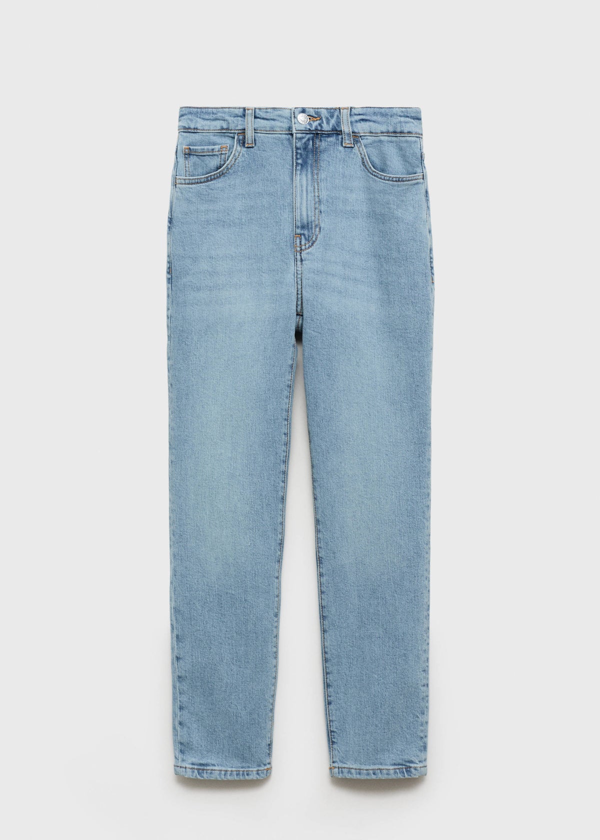 Calças de ganga Claudia slim fit e cropped - Artigo sem modelo