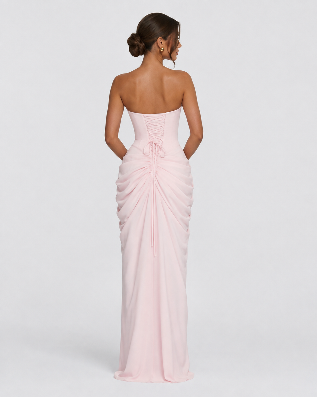 Vestido sem Alças Violeta da Brisa