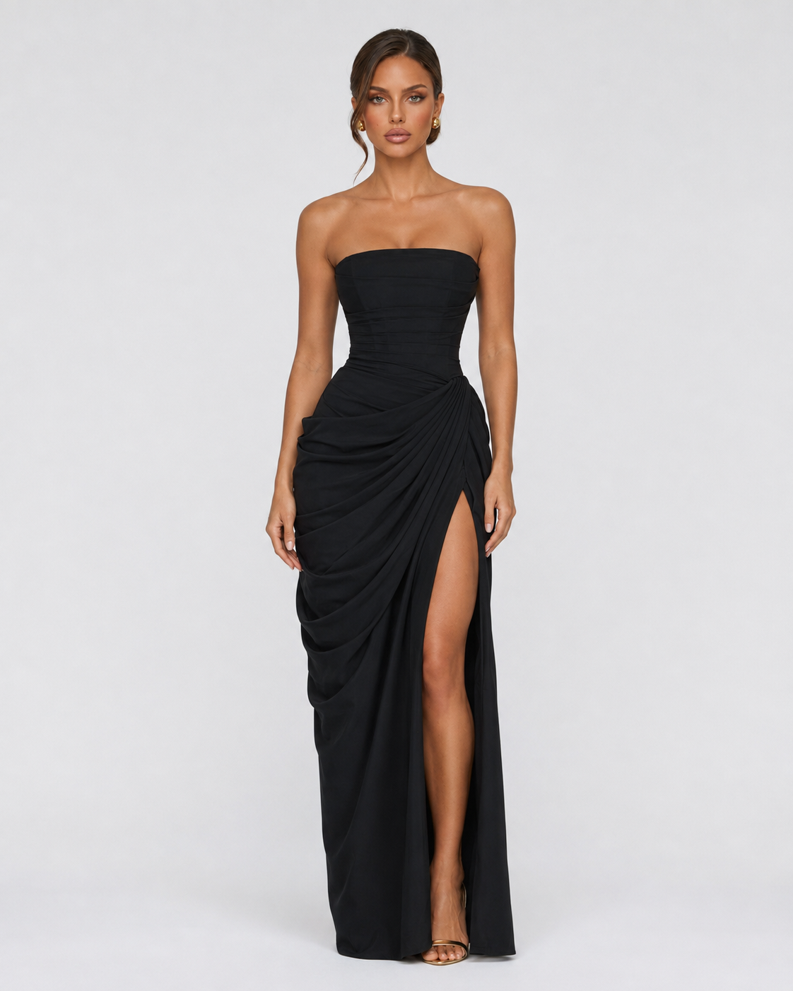 Vestido sem Alças Violeta da Brisa