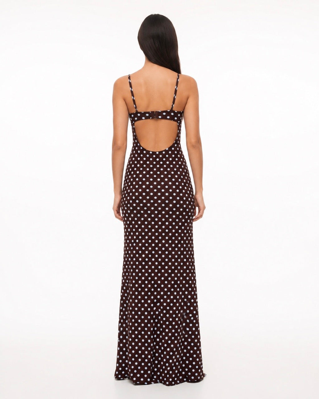 Vestido Longo com Costas Abertas Estela da Brisa